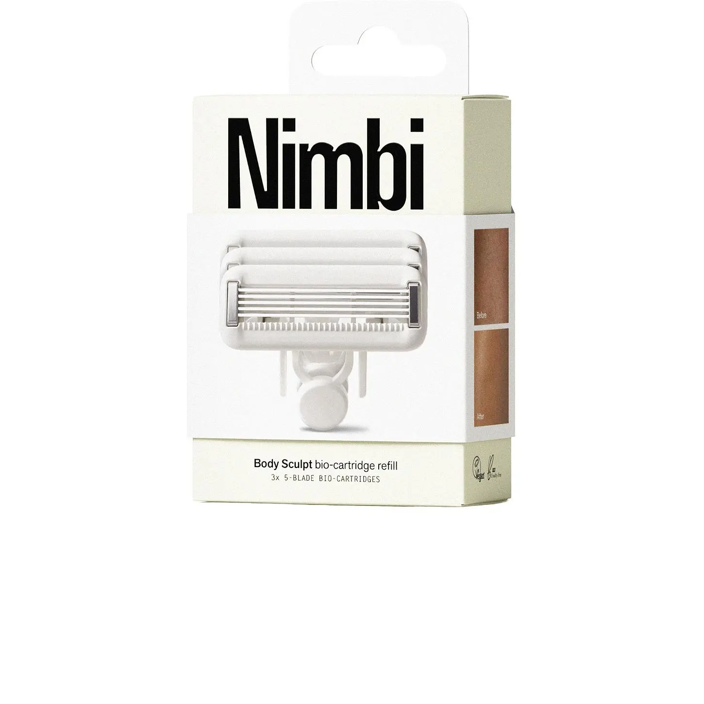Nimbi Body Sculpt System Razor Bio-cartridge 3 Pack Refills