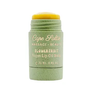 "Peppermint Tea" Flowerfruit Vegan Oil Lip Balm, 25 ml. — Peppermint, Earl Grey
