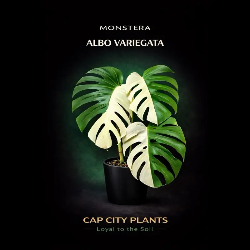 Monstera Albo Tissue Culture