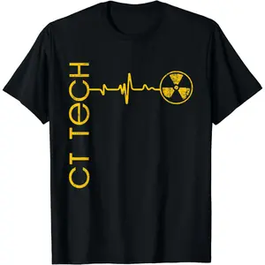 Ct Tech shirt - CT Technologist Radiology Summer Casual Shortsleeve Cotton T-Shirt