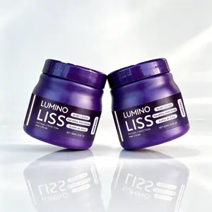 Lumino Liss Keratin Straightening & Smoothing Cream 250g/8.8oz, Formaldehyde-Free Anti-Frizz Hair Treatment