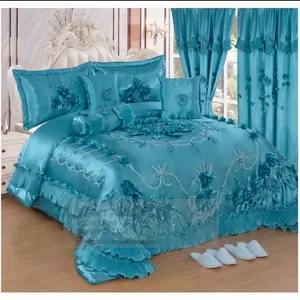 10pc Set Wedding Comforter - Includes 10Pieces for Comfortable Home Decor all-season bedding