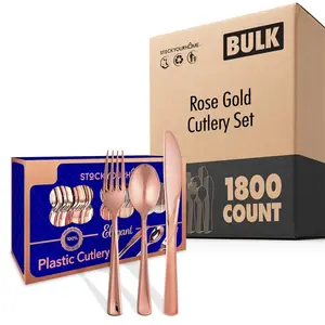 Rose Gold Cutlery Set 1800