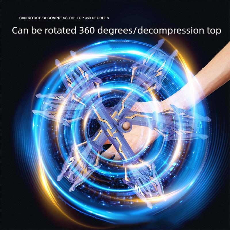 Thunder Star Scepter - Retractable Double-Ended Handheld Toy | Smart Sound-Activated Color Change & Dynamic Lighting Effects with Built-in High-Capacity Battery | Gift Giving | Handheld Toy | Handheld Sword | Children's Toy / Kids' Toy | Gift for Children