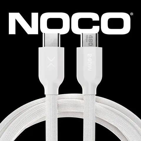 NOCO XGrid XC2: 6 Foot – 240W USB-C to USB-C Cable – USB-IF Certified, E-Marker Chip, 480Mbps Data