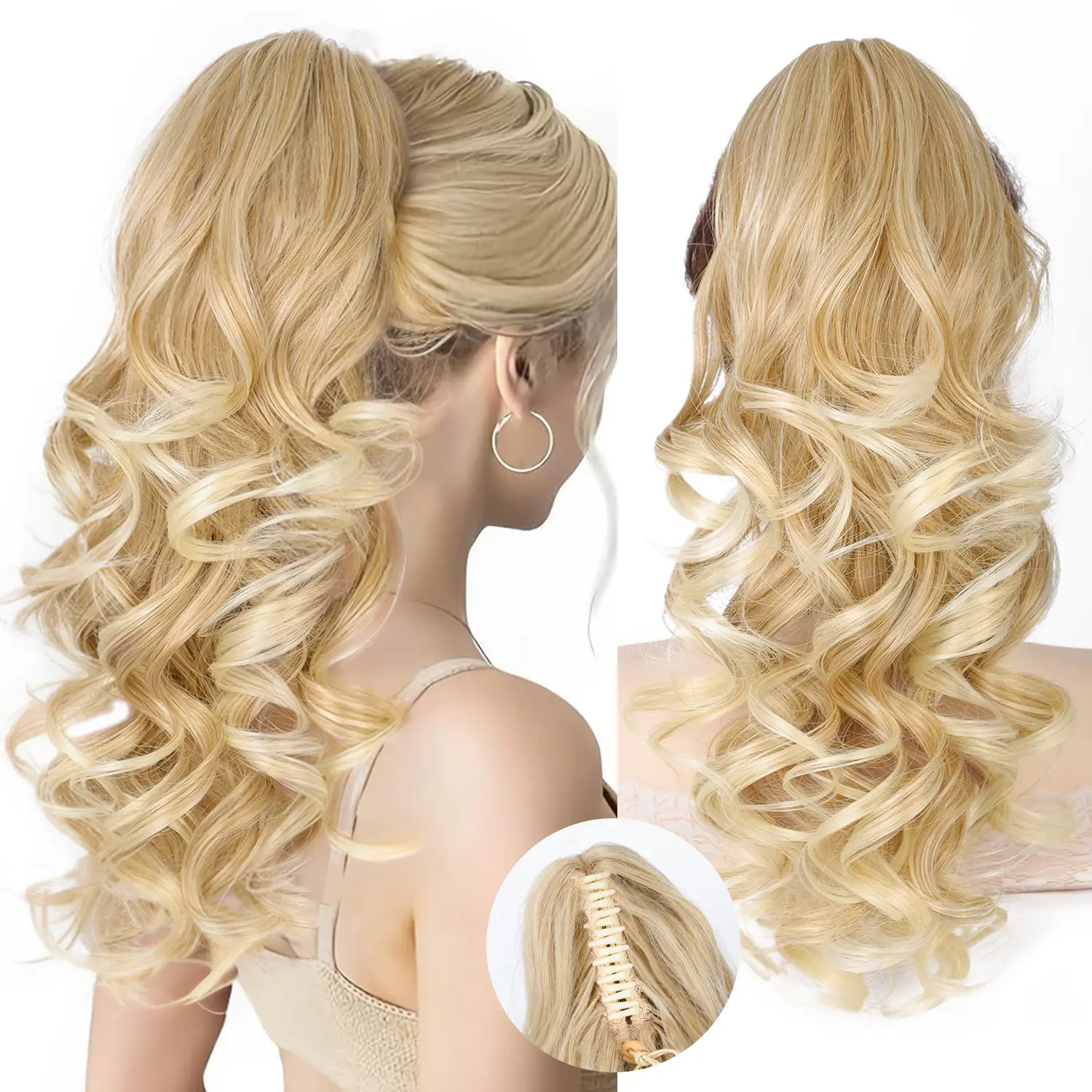 18inch Dark Blonde with Light Ends