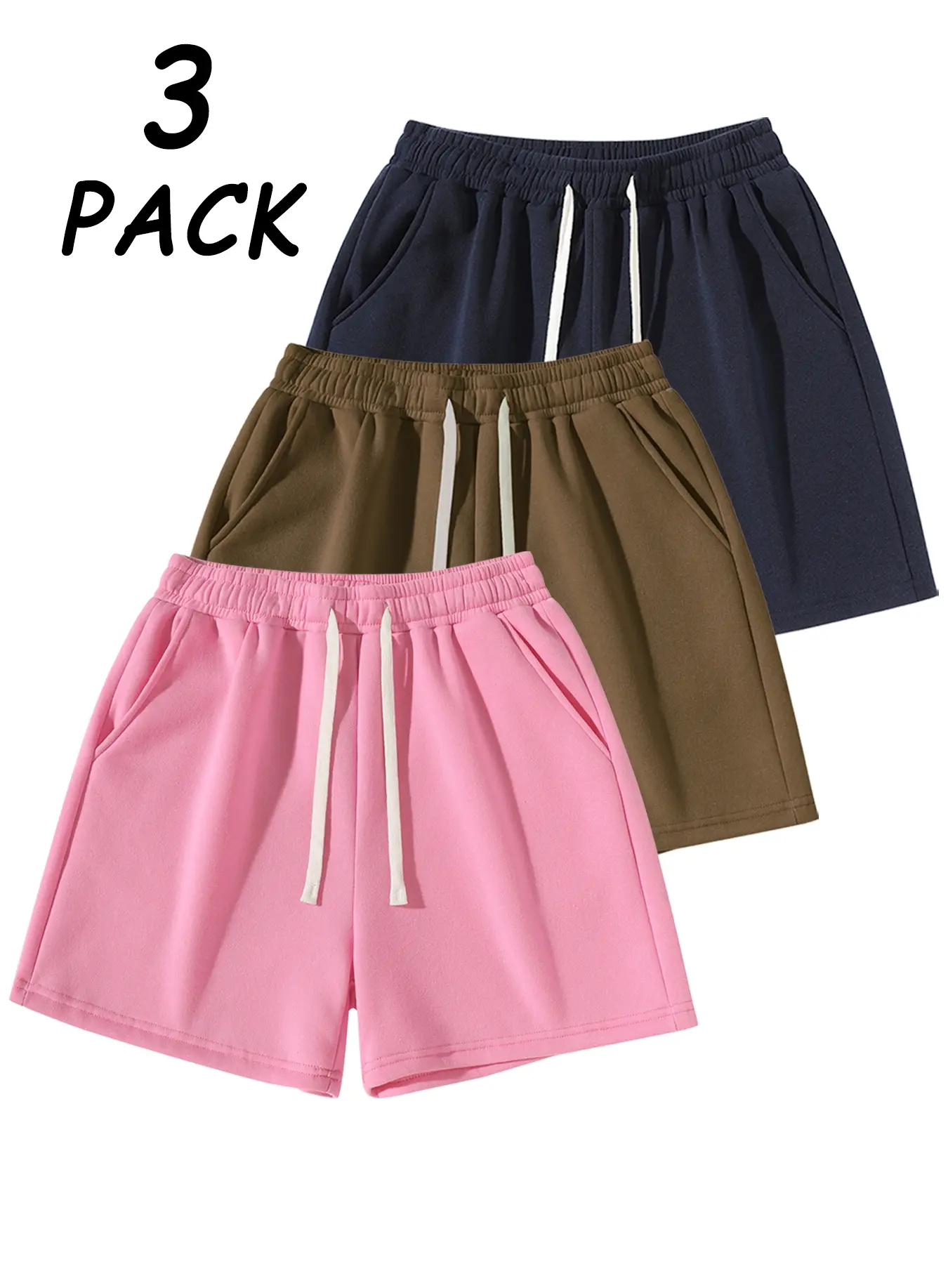 blue + pink + brown.