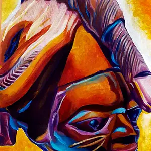 Art of Africa  ..original hand paintings in acrylic on canvas