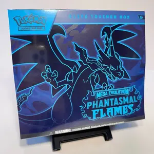 Phantasmal Flames Elite Trainer Box (ETB) – Factory Sealed – Brand New