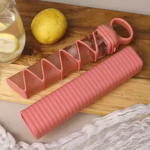 Pull-Out Long Silicone Ice Tray, Creative Ice Maker Mold for Home, Portable Quick-Freezing Ice Box