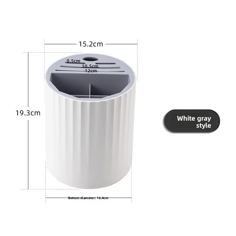 Popular Kitchen Rotating Knife Holder Shelf Multifunctional Household Chopsticks Kitchen Knives Tableware Shelf Storage Artifact