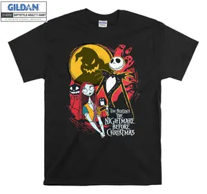 The Nightmare Before Christmas Tshirt shirt Kids Child Tote Bag Tshirt SMLXLXXL3XL4XL5XL Gildan Oversized Men Women Unisex H88