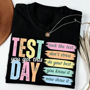 Test Day Teacher Shirt, State Testing Comfort Colors TShirt, Test Coordinator Final Exam Week Teacher Team T-Shirt, Motivational Inspiration