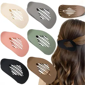 6 Pack Flat Hair Clips for Women - Non-Slip Duckbill Hair Barrettes for Thick & Thin Hair, Neutral  Hair Accessories for Styling, Sectioning, Everyday Wear