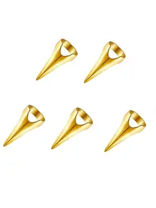 5pcs Hair Parting Rings, Metal Shiny Hair Parting Rings, Non-Damaging Hair Sectioning Tools, Extensions/dyeing Aid