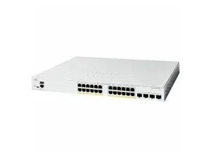 Cisco Catalyst C1200-24FP-4G Ethernet Switch, 24 Ports - Manageable - Gigabit Ethernet - 10/100/1000Base-T, 1000Base-X - 3 Layer Supported
