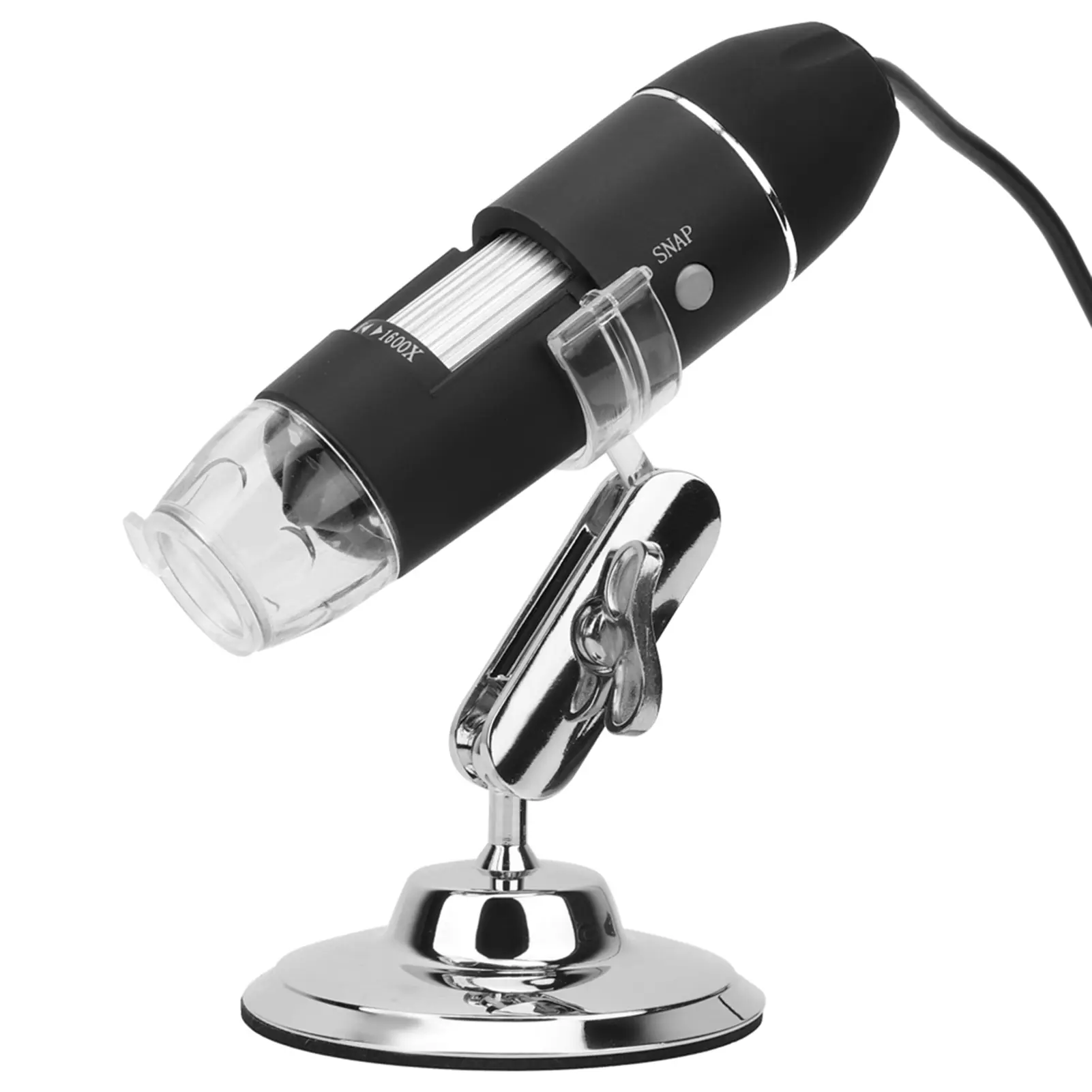 X4 1600X LED Microscope Digital Microscope Camera HD Handheld Microscope with Bracket