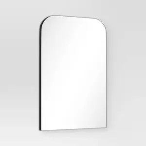 Wall Mirror - Infinity Mantle - Black