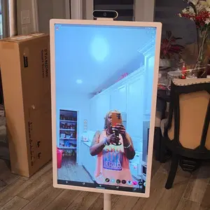 2026 Apolosign Gen 2 Portable TV, Ultra-Large 15000mAh Battery, 24 inch 32 inch True 4K UHD Portable TV, 16(8+8)GB+256GB, Google EDLA-Certified Android 15 OS, Touch Screen, Voice Remote Control, Support Google&Apolosign Calendar