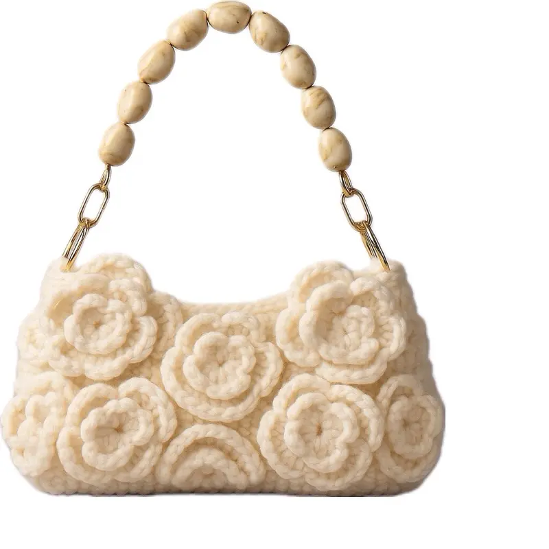 White rose bag