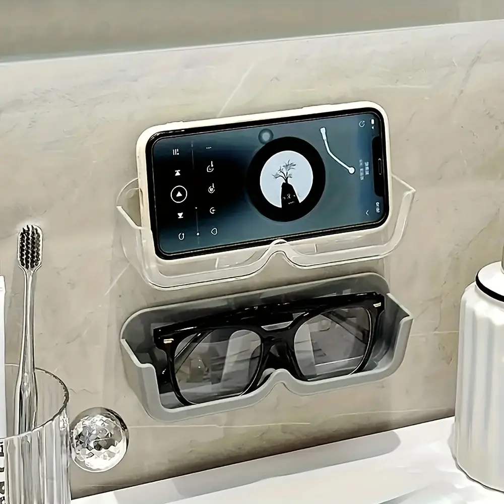 Glasses storage rack wall-mounted glasses rack household glasses rack/glasses rack for home decoration, bathroom storage rack.