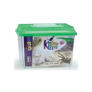 Lees Rectangle Kritter Keeper Small for Small Pets, Reptiles and Insects