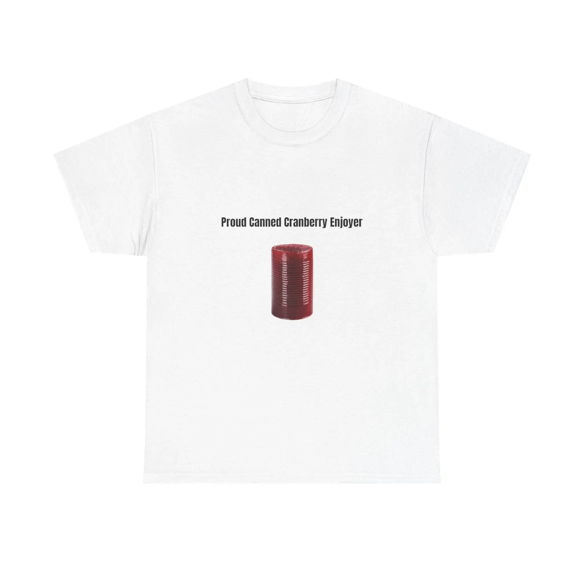 Canned Cranberry Graphic T-Shirt Casual Daily Tee For Men & Women
