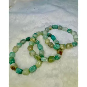 Amazonite Jellybean Bracelet