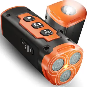 Outdoor Handheld Ultrasonic Dog Repeller with LED Flashlight, Humane Pet Training Aid, Effective Deterrent for Dogs