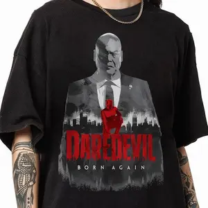 Retro 90s Kingpin Daredevil Born Again Shirt, MCU Daredevil Kingpin Shirt,Born Again Show Tees,MCU Comics Daredevil show tee,MCU Family Tee Gift for Men and Women