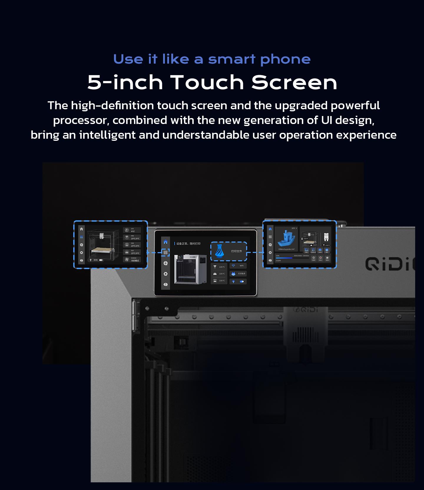QIDI Max4 3D Printer, 390×390×340mm Build Volume, 65℃ Heated Chamber, 370℃ Nozzle, Dual Z Lead Screws, Max 800mm/s High Speed, Auto-leveling, AI camera, Polar Cooler Optional, Multi-materials