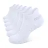 CLOSEMATE Ankle Socks for Men Cotton Socks Anti-Blister Cushioned Athletic Socks for Running & Training 6 Pairs