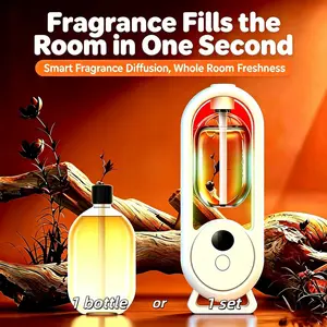 Home Aromatherapy Diffuser with Large Capacity Scent Humidifier, 5 Essential Oils Included, Ideal for Hotels, Spas, Yoga Studios, Perfect Gift for Relaxation