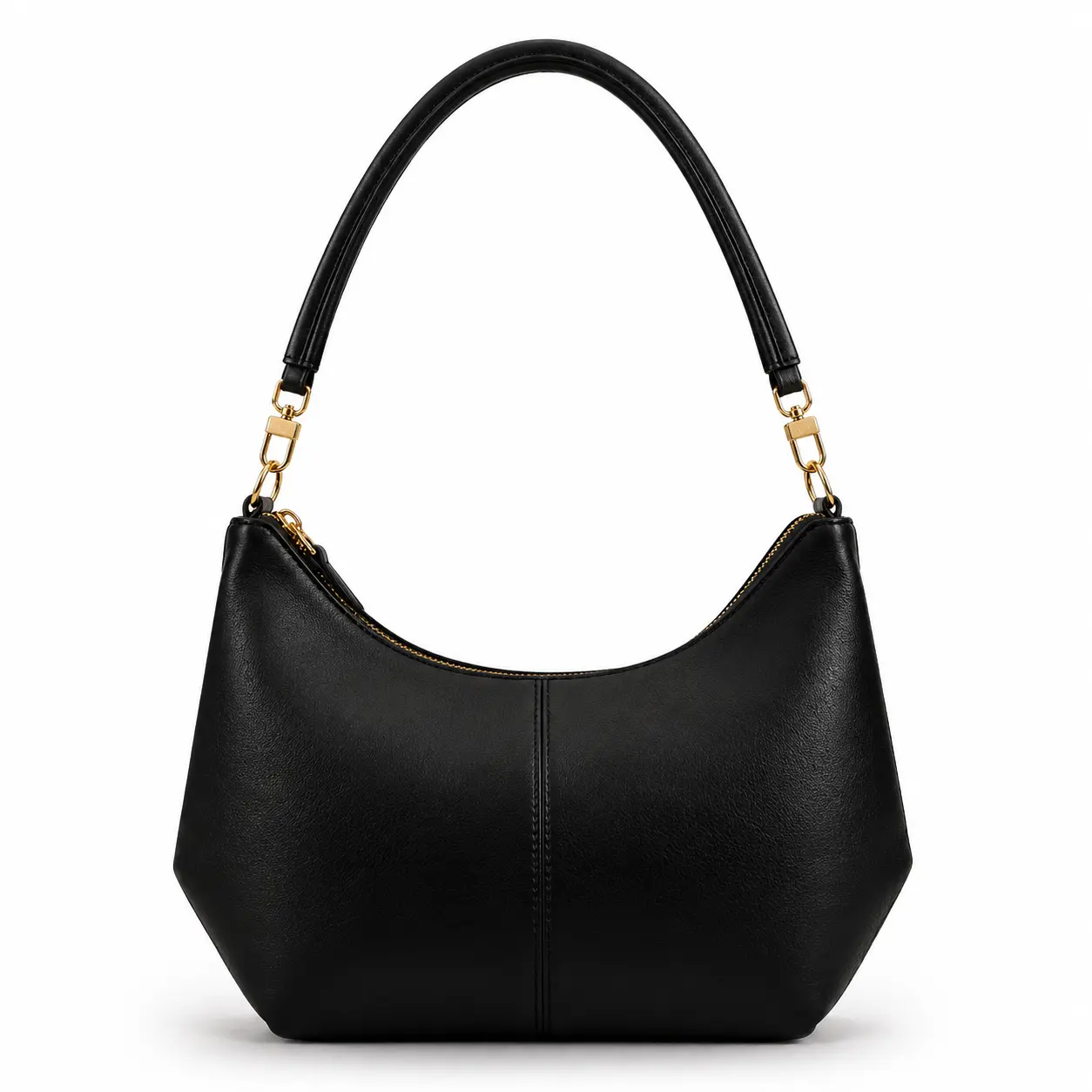 Carrypop Vegan Leather Hobo Purse for Women, Chic Underarm Shoulder Bag, Lightweight Everyday Purse with Removable and Adjustable Crossbody Strap, Adjustable Strap Bag