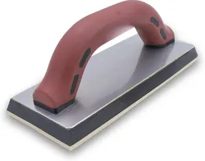 9 x 4 Inch Gum Rubber Tilers Float, Durasoft Handle, Flooring and Tile Float,  The , 43D