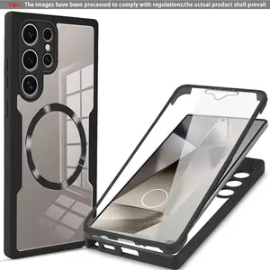 Transparent Fashion Anti-Drop Shockproof Phone Case, Smartphone, Fits Samsung Galaxy S26 Ultra S25 Ultra S24 Ultra S23 Ultra S22 Ultra, Stylish Protective Cover, Casing, Accessories, Protection