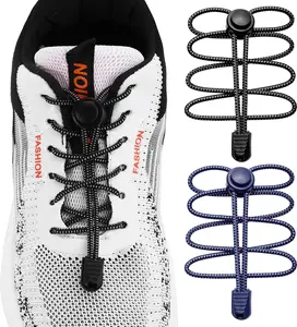 2 Pairs Stretch Tieless Elastic Shoelaces for Adults & , One Size Fits  Shoe Strings for Sneakers Boots Casual Shoes