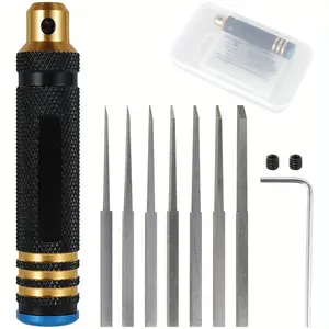 Precision Craft Chisel Set, Durable Interchangeable Blades Chisel for Carving, Engraving & DIY Projects, Professional Hand Tools, Woodworking Tools