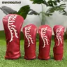 1pc/4pcs Fashion Tiger Golf Club Head Cover, Durable Waterproof, For Hybrid Driver Fairway Wood Hybrid Covers, Great Golf Club Protection, Ideal for Birthday, Thanksgiving, Christmas, Daily Practice & Competition, Golf Item