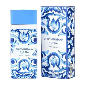 Dolce & Gabbana Light Blue Capri In Love Eau de Parfum for Women 3.3 oz | Fresh Floral Fruity Citrus Luxury Perfume