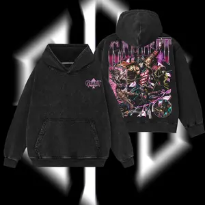 Superstyle The Card Master "Gambit" MCU Comics Edition Double Printed Oversize Lightweight Acid Washed Tee TV Series Graphic Design Top Cotton Streetwear Comic Superheroes T-Shirt Clothes Menswear Womenswear