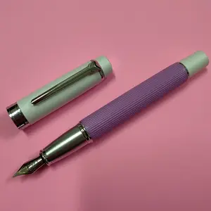 1 pc steel pen, 0.5 mm tip, luxury fashion style, heavy metal feel, for business and office, electroplating process, engraved patterns, includes converter, 3.4 mm diameter, suitable for students and organizations, holiday gifts—Valentine’s Day, back-to-sc