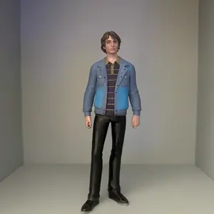 Mike Wheeler Figure - Detailed 3D Model