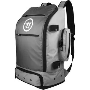 BRAND NEW with TAG - Warrior Jet Pack Max Lacrosse Equipment Bag, Large - Grey - 13" L x 7.5" W x 22" H
