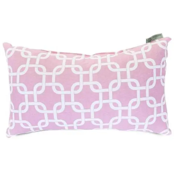 Majestic Home Soft Pink Links Small Pillow