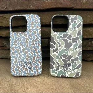 Camo Redneck Duck Tough Phone Case, Gifts for Her, Hunting Gift, Camo Phone Case for iPhone 17, 16, 15, 14, 13, 12, 11,  Pro Max, Plus iPhone Case for Men Accessories Protection Aesthetic Shockproof