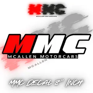 MMC DECAL 8” inch