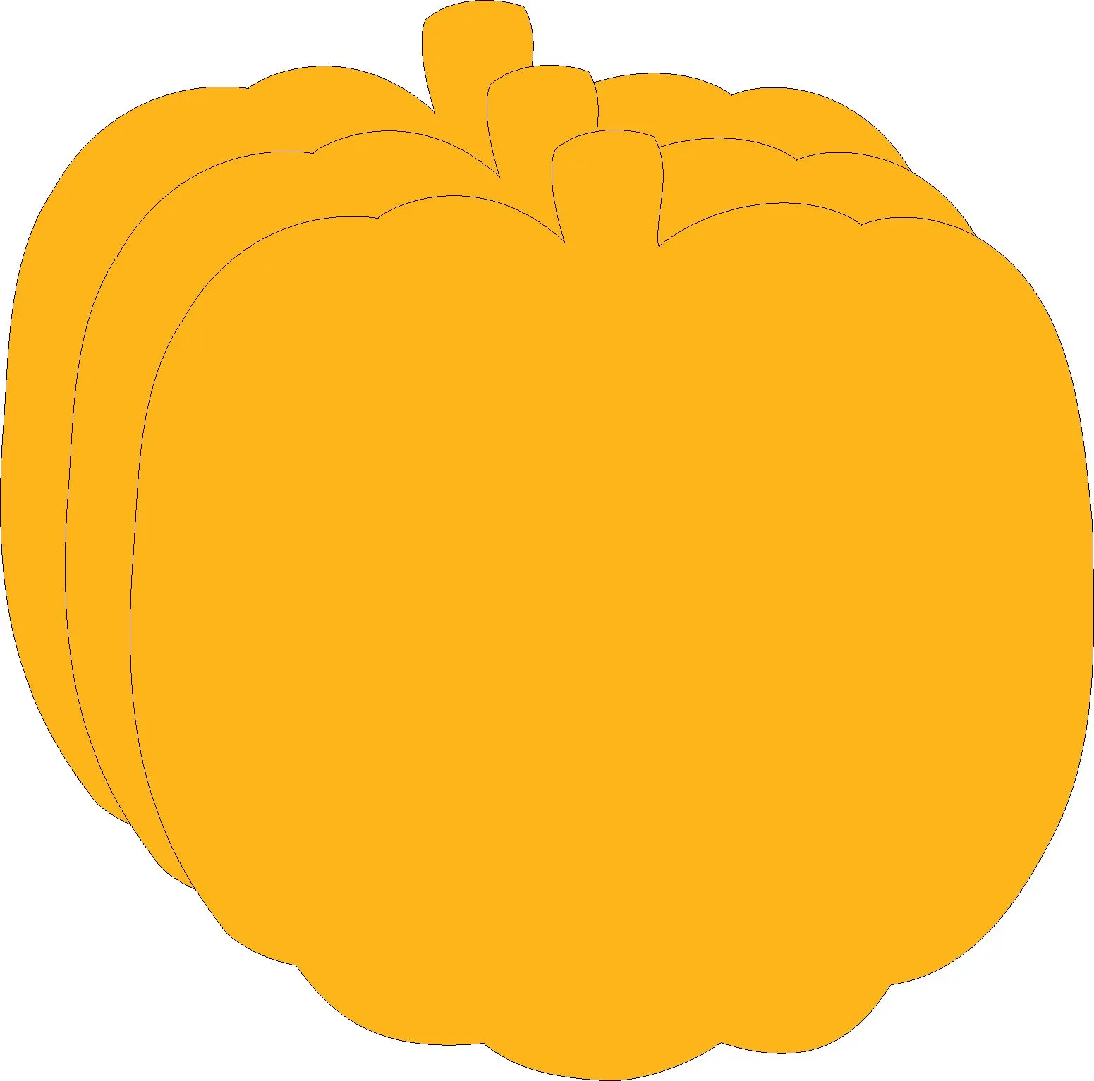 SHAPES ETC. Bright Neon Pumpkin Cut-Outs - 5.5in x 5.5in Single Color Pre-Cut Colorful Paper Material Cardstock for DIY Crafts, Classroom Decor - 31 Sheets per Pack