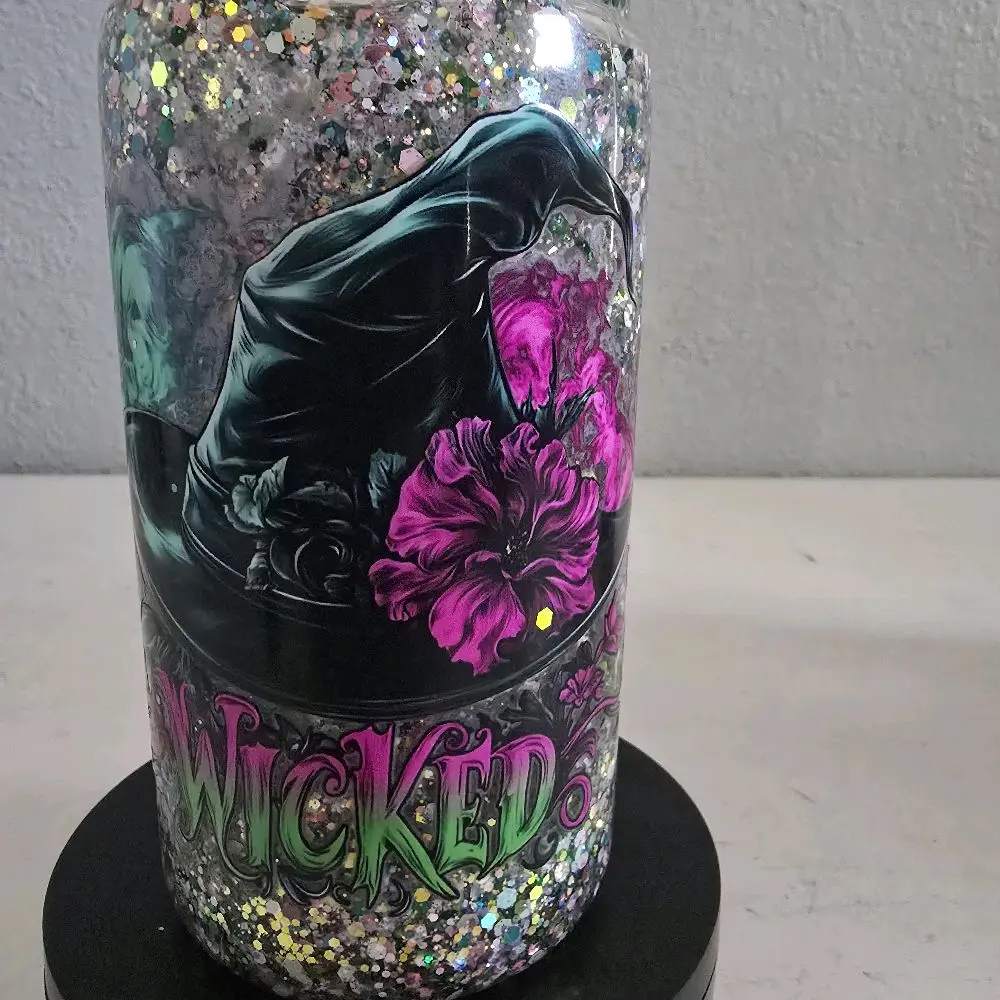16oz Wicked Snowglobe Tumbler