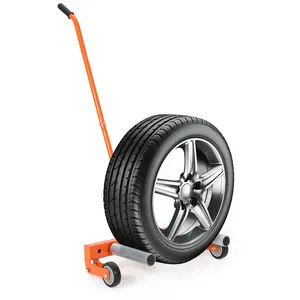 Garvee Adjustable Tire Lifter Dolly with 330LBS Capacity for Semi Truck, SUV, Truck, Skid Steer, ATV, RV, and Trailer Tires - Easy Tire Changing and Moving Tool